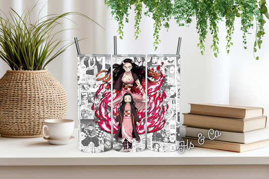 Demon slayer nezuko tumbler