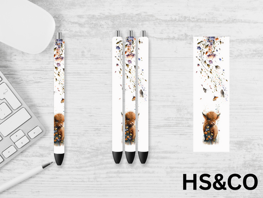 Highland cow pen