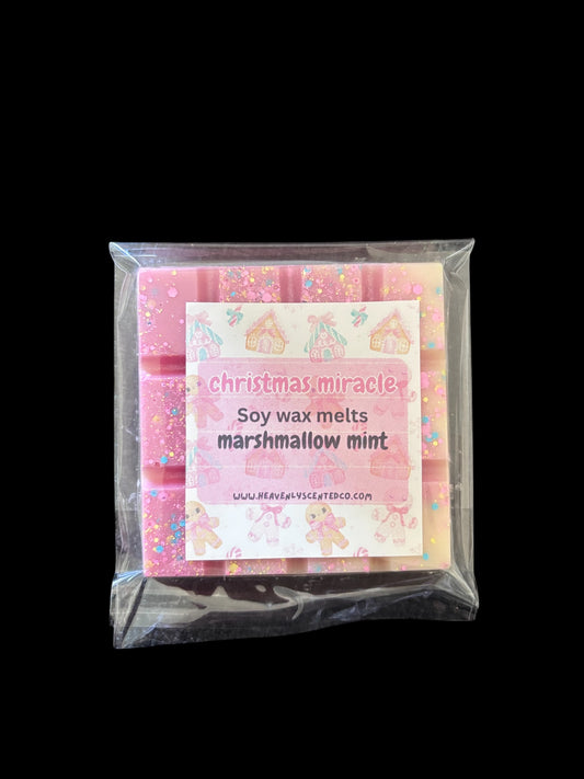 Christmas miracle chocolate snap wax melts