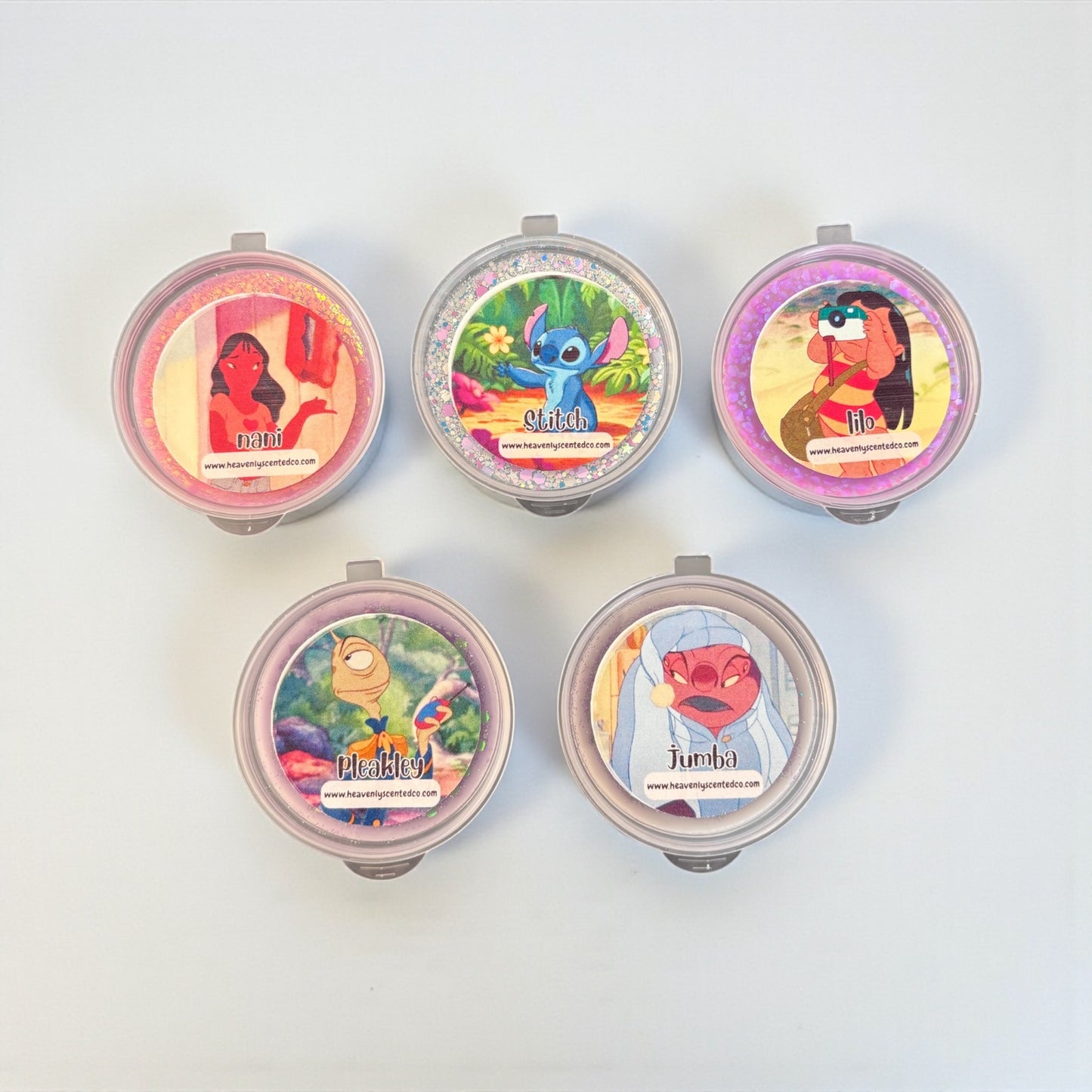 This is my Ohana shot pot wax melt theme box