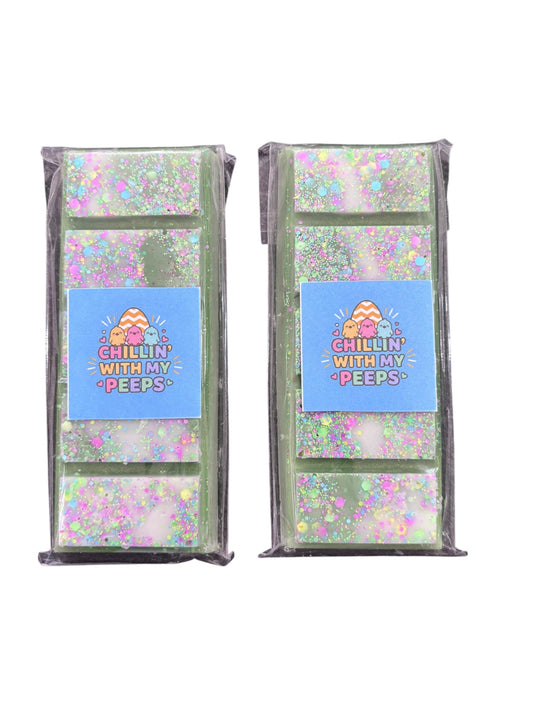 Chillin with my peeps snap bar wax melt