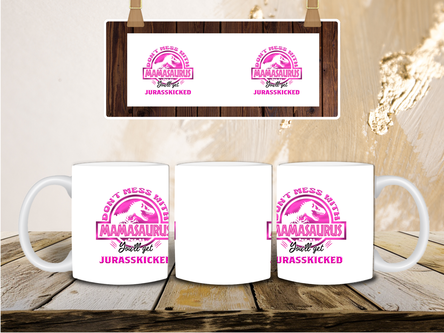 Mamasaurus mug