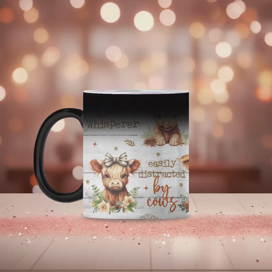 Love cows magic mug