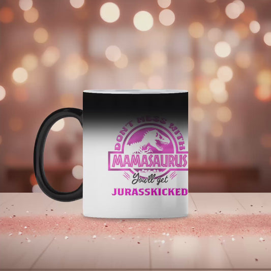Mama Dino magic mug