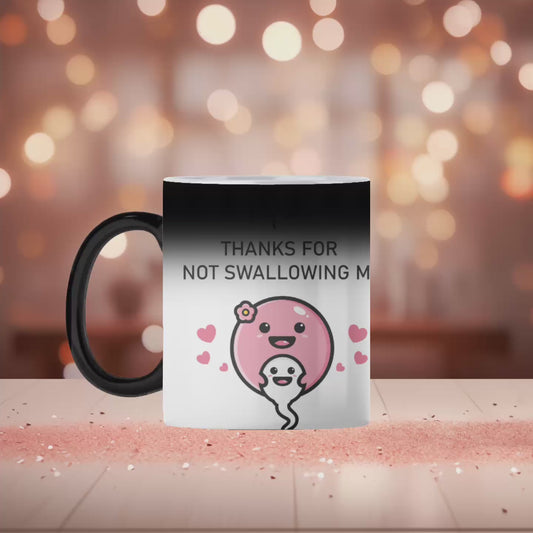 Mum swallow magic mug