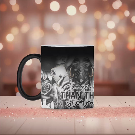 Stronger than the storm magic mug