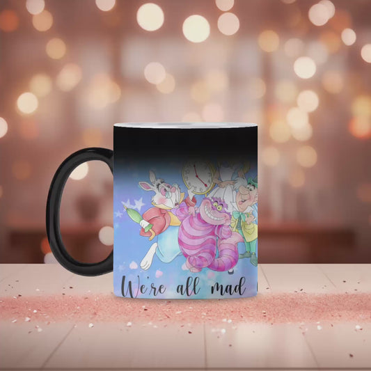 All mad here magic mug