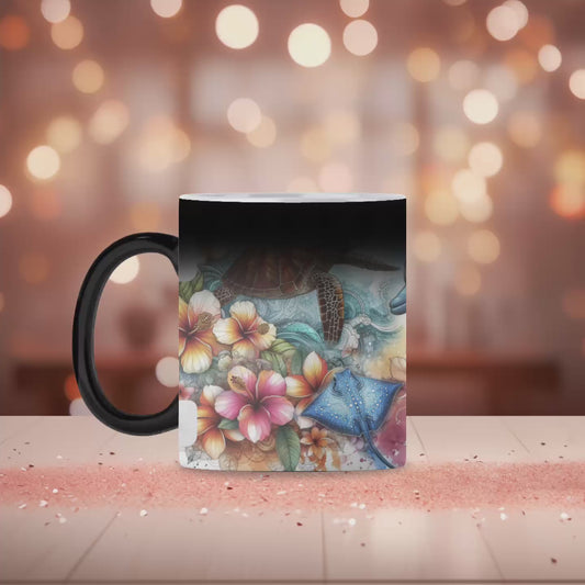 Dolphin magic mug