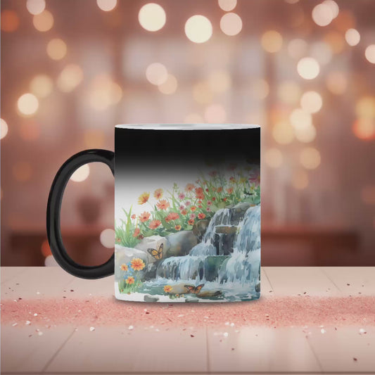 Waterfall magic mug