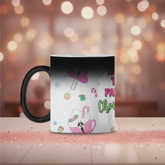 Favourite scary movie magic mug