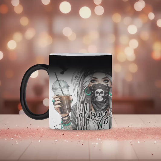 Always hippie magic mug