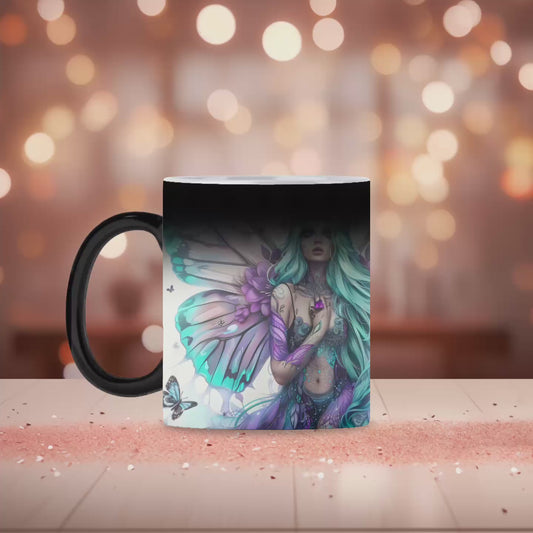 Blue fairy gal magic mug