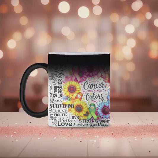 Cancer colours magic mug