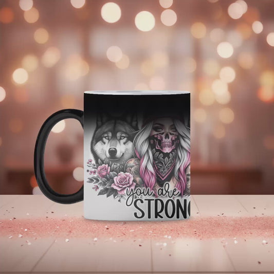 You are strong magic mug