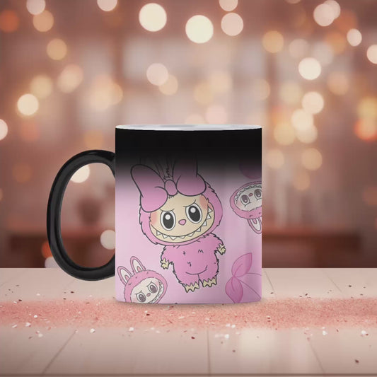 Pink bubu magic mug